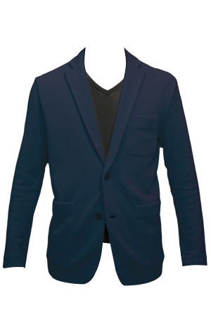 男性用　WVA-07　　紳士コンフォータブルジャケット　ミッドナイトブルー　（濃紺）
